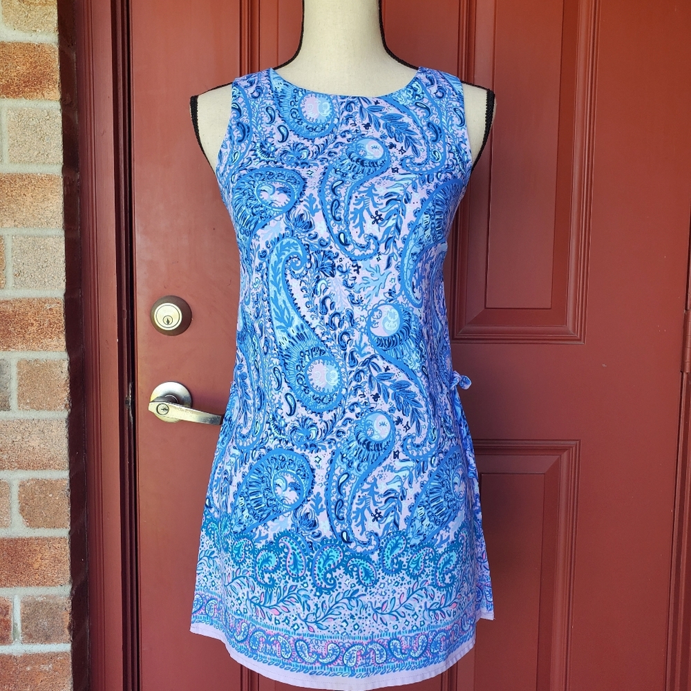Lilly Pulitzer Donna Romper Iris Purple Size 00